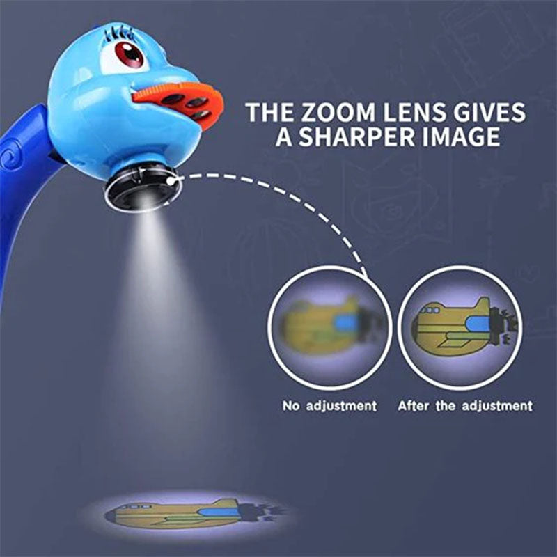 GlowBeam LED Projector For Kids